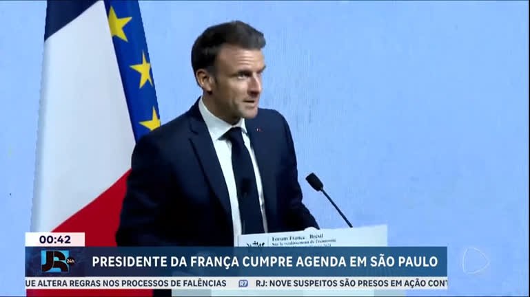 Durante visita ao Brasil, Macron critica acordo Mercosul-UE e pede renegociação do zero – JR 24H