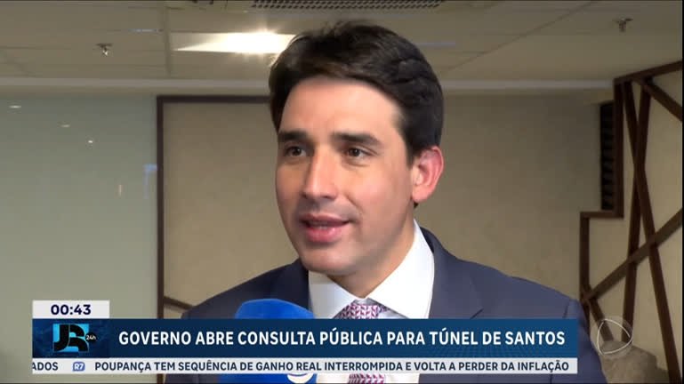 Ministério de Portos e Aeroportos abre consulta pública para Túnel de Santos – JR 24H