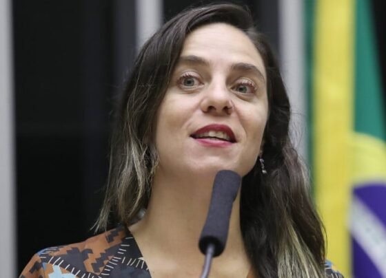 Fernanda Melchionna, deputada federal (PSOL), afirma que "tem que proibir a venda de armas de fogo para quem está respondendo por violência doméstica e familiar"