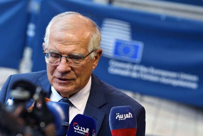 Borrell anuncia novas sanções da UE ao programa de drones e mísseis do Irã
