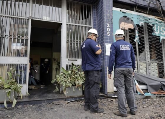 Incêndio na unidade da Farrapos, no centro de Porto Alegre, deixou 10 mortos