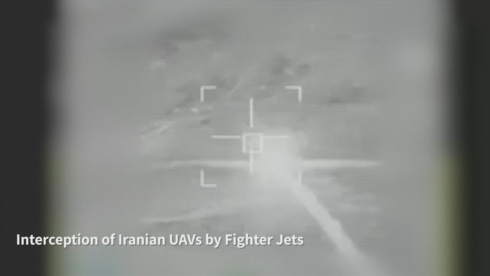 Vídeo: veja o momento em que drones e mísseis do Irã são abatidos pelas forças israelenses