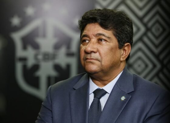 Presidente da CBF, Ednaldo Rodrigues se mostrou abertamente contrário à paralisação