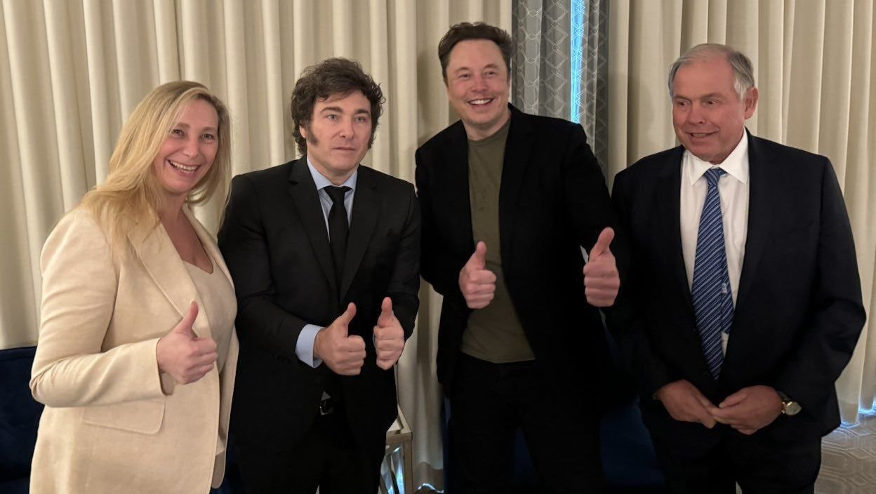 Elon Musk recomenda investir na Argentina após encontro com Javier Milei