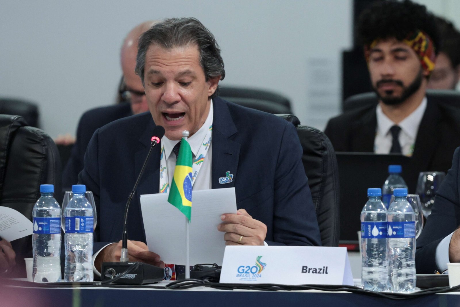 Haddad diz que proposta do Brasil ao G20 sobre tributação ganhou peso em pouco tempo