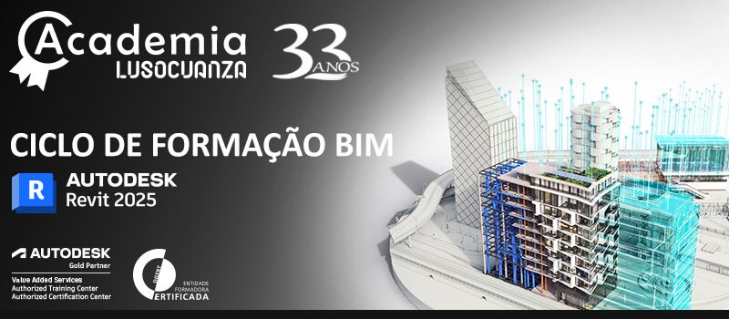 Implementação BIM com Autodesk Revit – Ciclo de formação