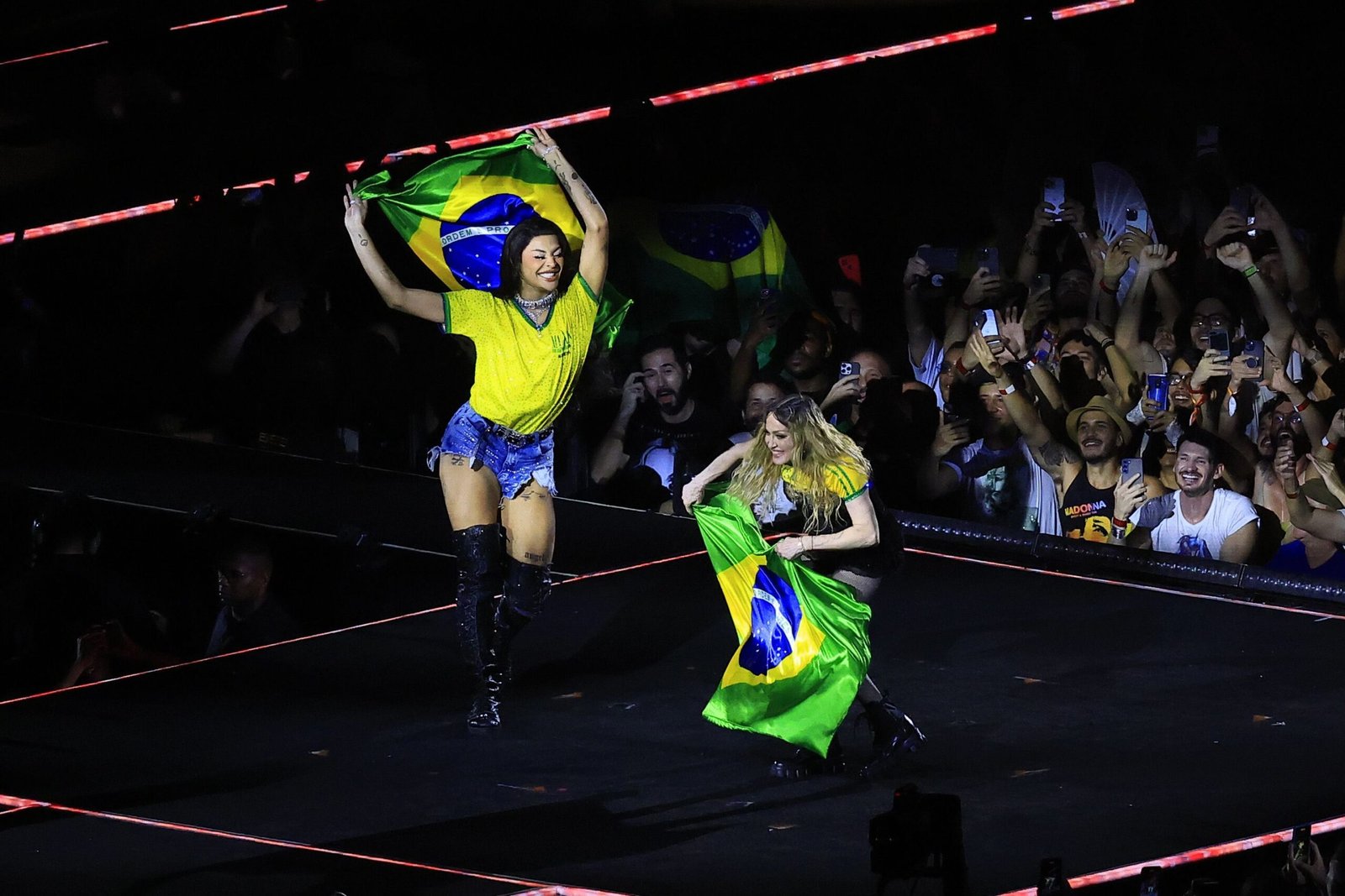 Madonna no Brasil: Pabllo Vittar e ritmistas mirins participam do show