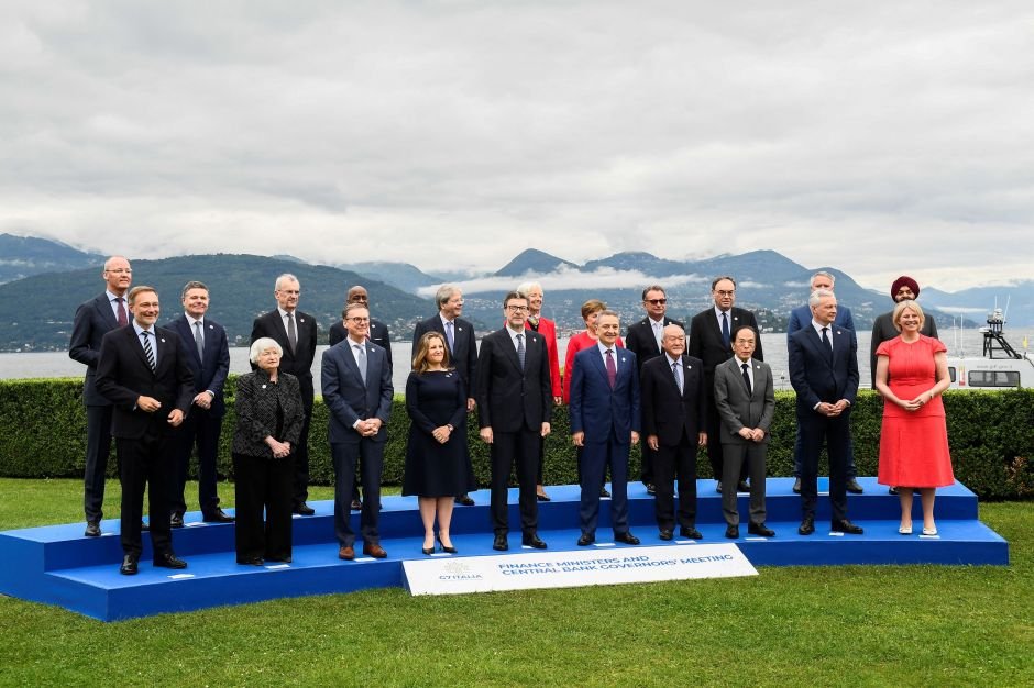 Ministros das Finanças do G7 pedem que grupo permaneça unido contra políticas industriais da China