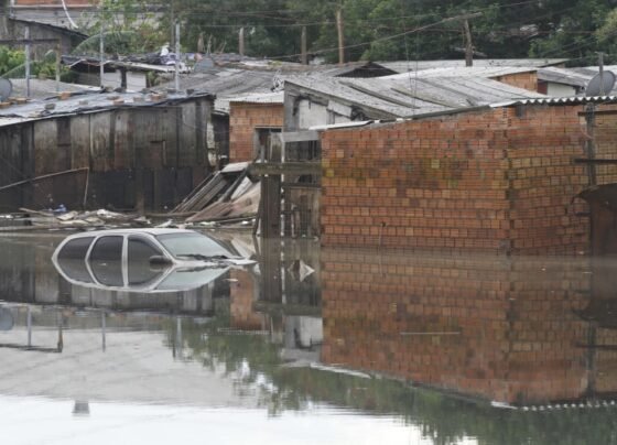 Região esta há 20 dias inundada, sem energia elétrica e com problemas de segurança
