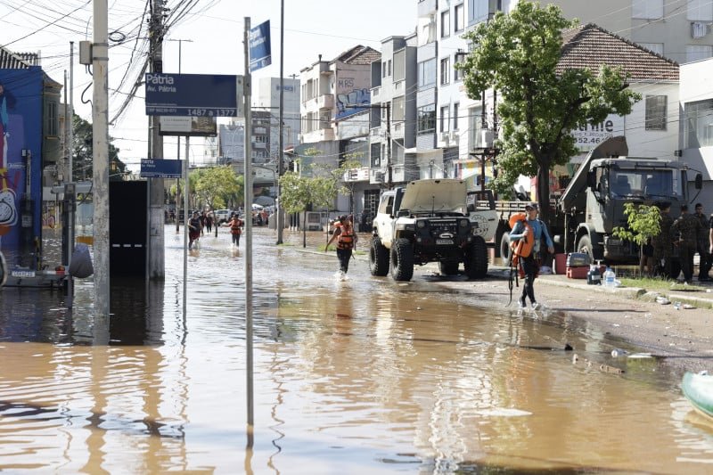 Nível do Guaíba baixa para 5,12 metros no início da manhã desta quarta-feira