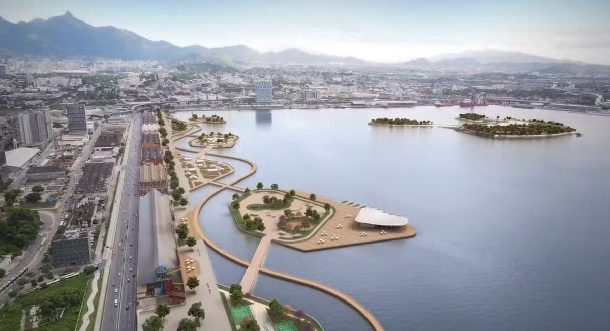 Parque do Porto: os planos do Rio de Janeiro para construir nova orla com ilhas artificiais | Cidades