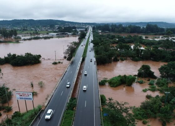 Passagem foi bloqueada por precaução, de acordo com a prefeitura