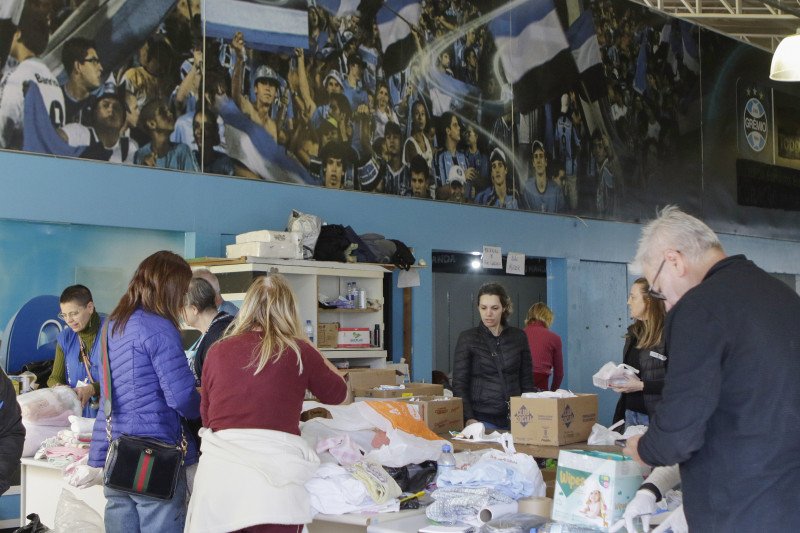 Abandonado há mais de 10 anos, Estádio Olímpico salvou vidas como ponto de doações