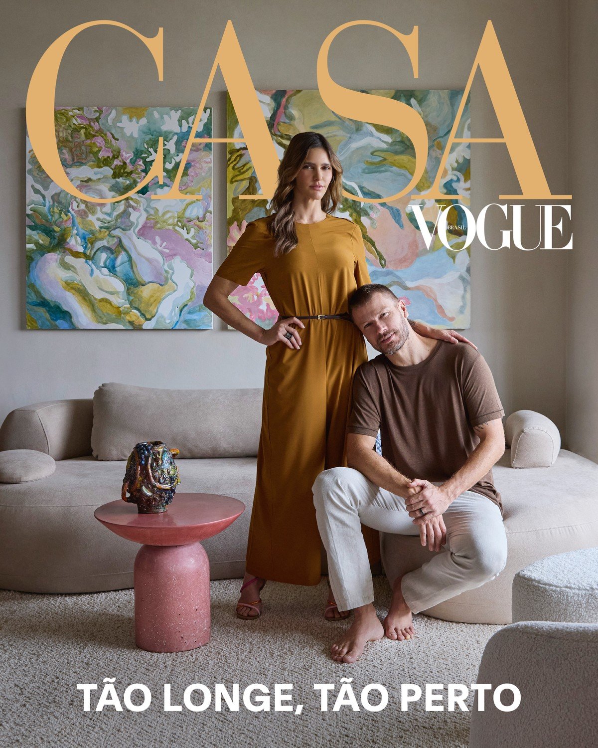 Casa Vogue de junho apresenta o apartamento paulistano de Fernanda Lima e Rodrigo Hilbert | Capas