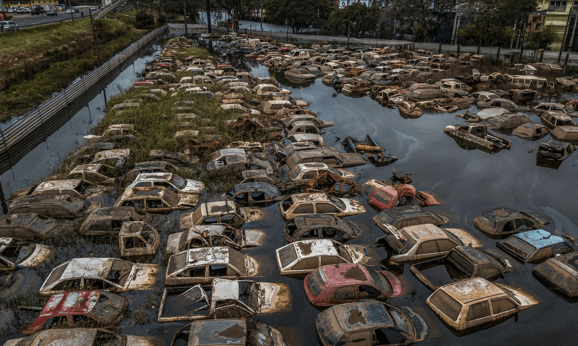 Guaíba sobe mais de 30 centímetros em 5 horas, e Porto Alegre volta a ter alagamentos