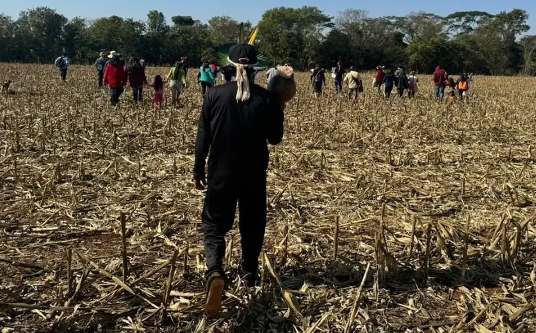 Comitiva do governo federal visita áreas de conflitos indígenas no Mato Grosso do Sul