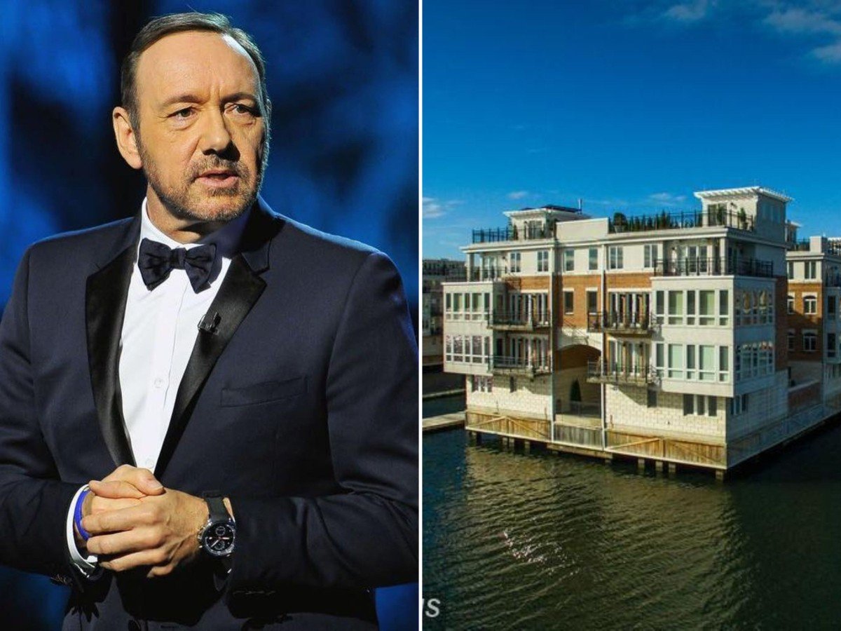 ‘Mansão na água’ de Kevin Spacey é leiloada por R$ 18 milhões para salvar ator de crise financeira | Casa Vogue Estate