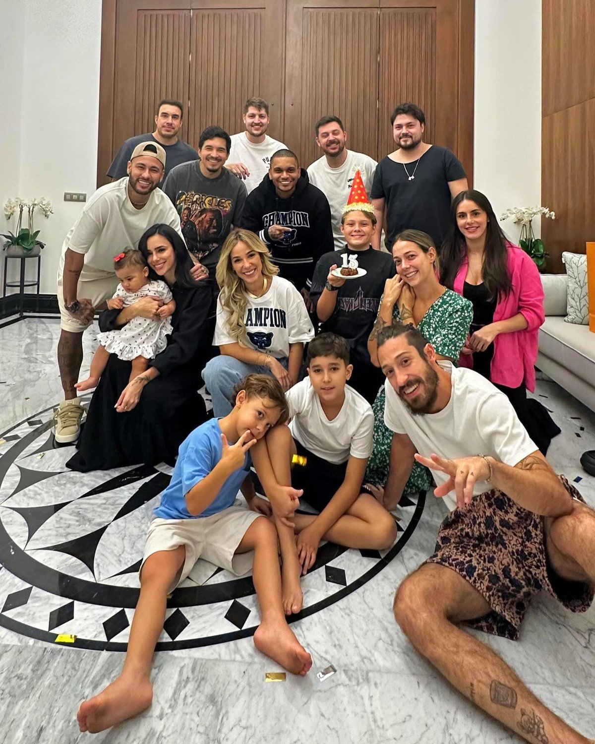 Davi Lucca ganha festa de 13 anos na mansão de Neymar na Arábia Saudita