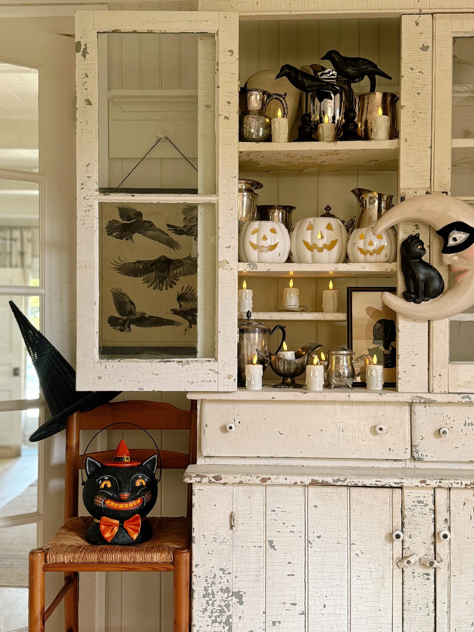 Decoração aconchegante de Halloween para chalés: minha coleção de QVC chegou!