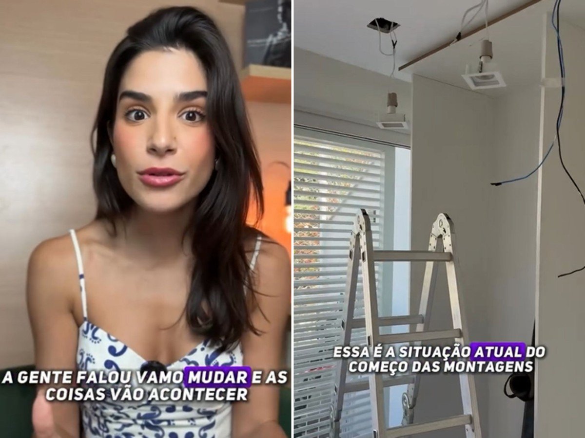 Miss Brasil Júlia Horta decide se mudar para novo apartamento ainda em obras: “Caos” | Gente