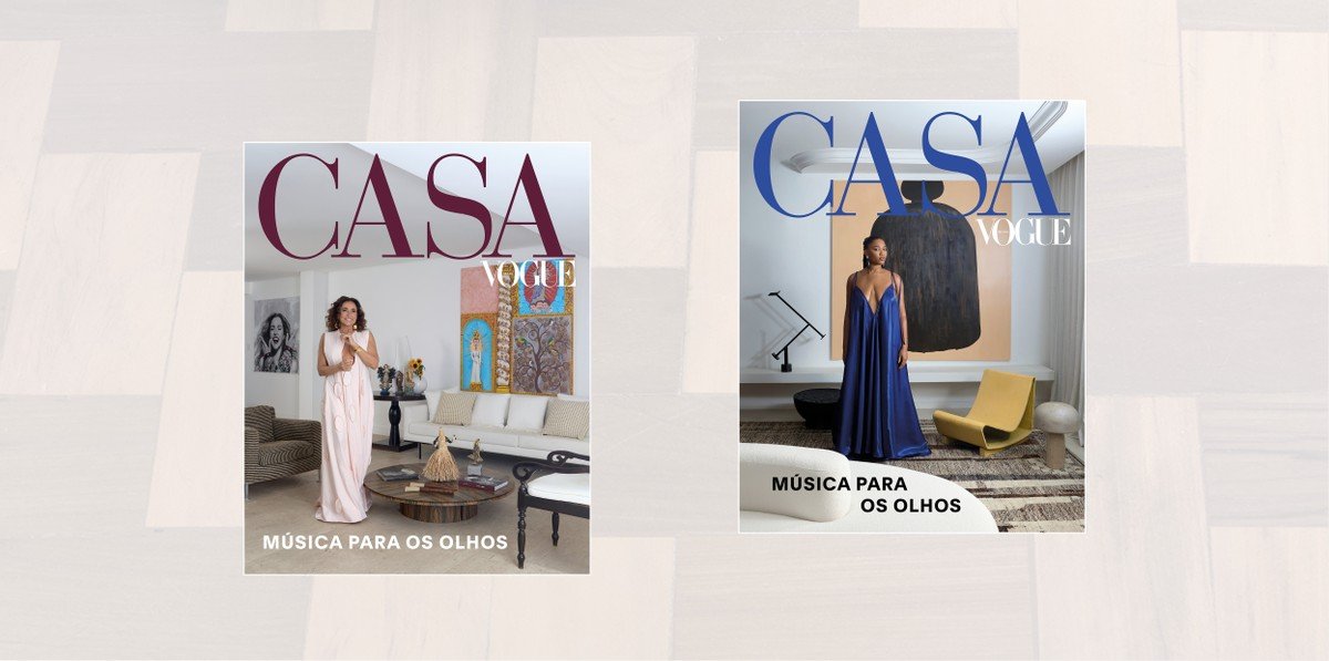 Casa Vogue de outubro revela os lares de Daniela Mercury, Luedji Luna e mais músicos | Capas