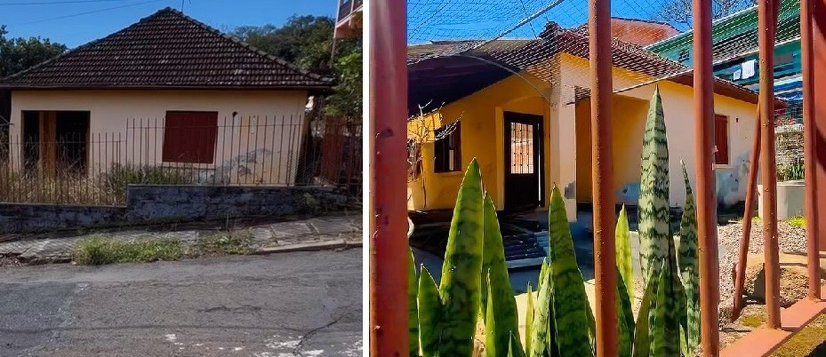 Casal compra imóvel abandonado há 15 anos e viraliza ao mostrar reforma | Curiosidades