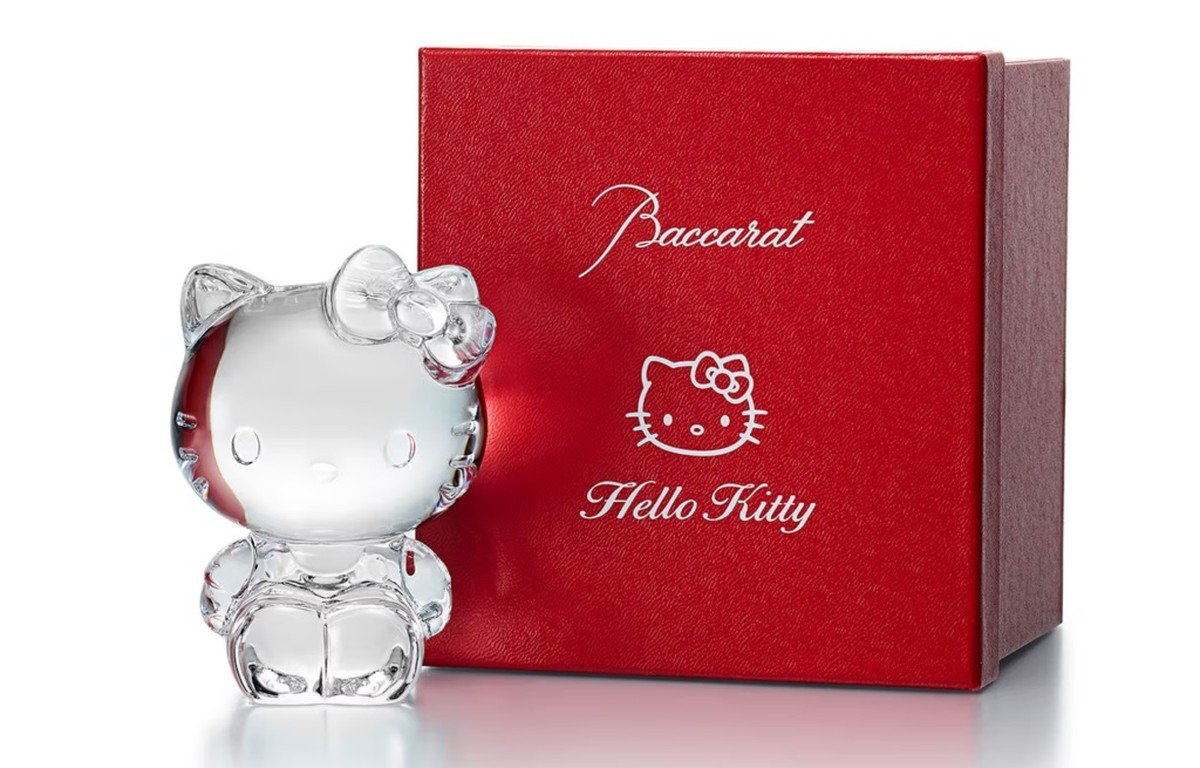 Hello Kitty vira peça de arte em cristal no valor de R$ 2.750 e menos de 10cm | Design