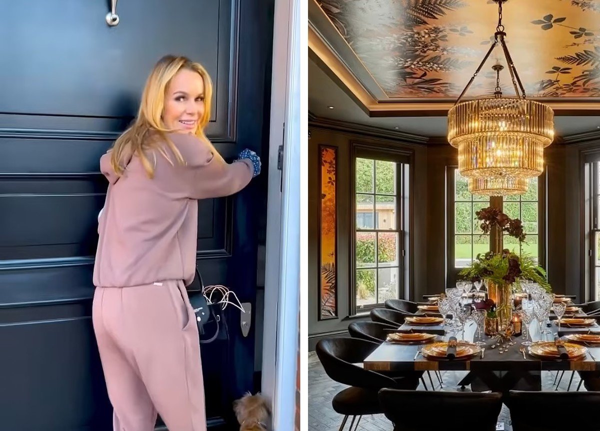 Amanda Holden, jurada do ‘Got Talent’, mostra casa de R$ 50 milhões após reforma | Casas de famosos