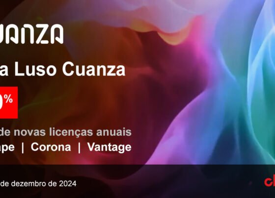 Campanha Luso Cuanza – Poupe 20% na subscrição de novas licenças comerciais anuais de V-Ray, Enscape, Corona e Vantage