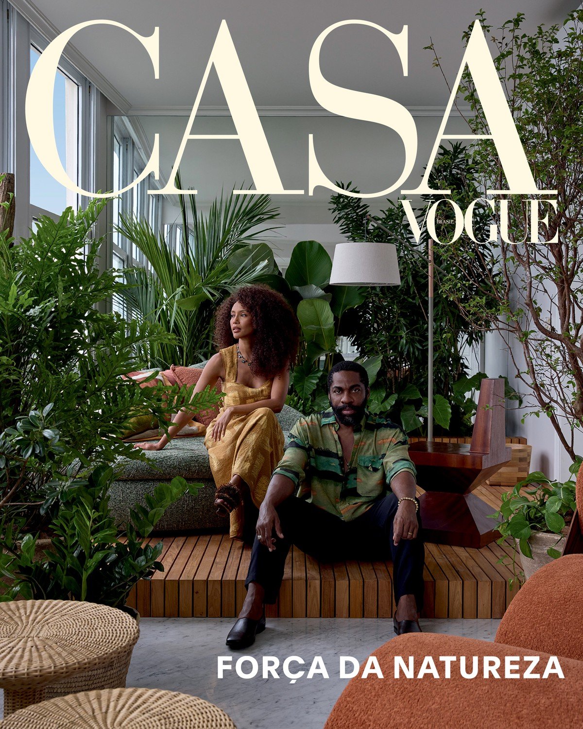 Casa Vogue de novembro apresenta o apartamento carioca de Taís Araujo e Lázaro Ramos | Capas