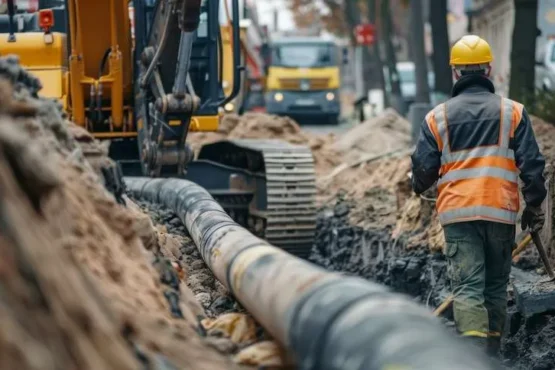 saneamento básico obras