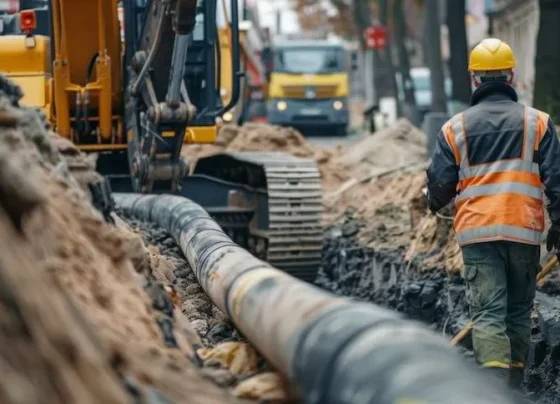 saneamento básico obras