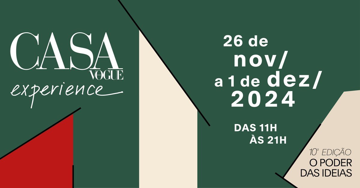 Reserve seu ingresso para o Casa Vogue Experience 2024 | Casa Vogue Experience