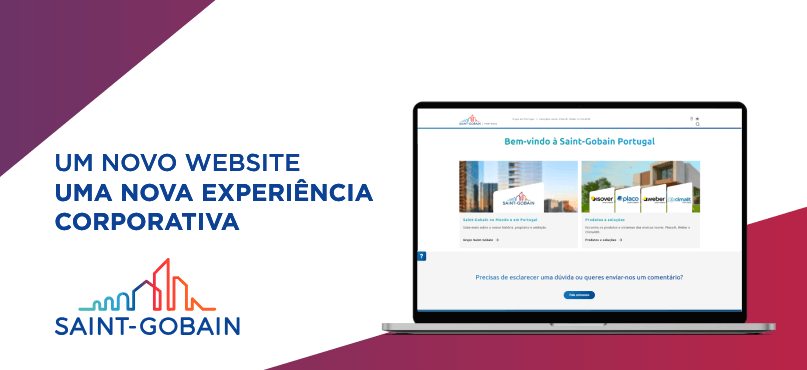 Saint-Gobain em Portugal expande universo digital com novo website