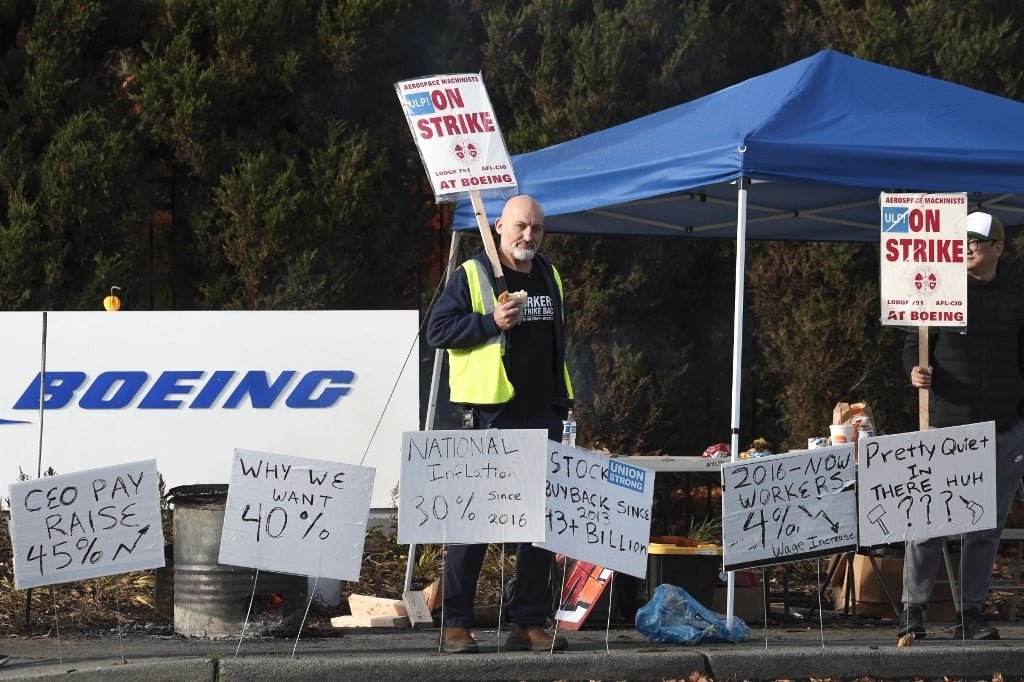 Sindicato da Boeing aceita acordo e anuncia fim de greve de sete semanas – Mundo – CartaCapital