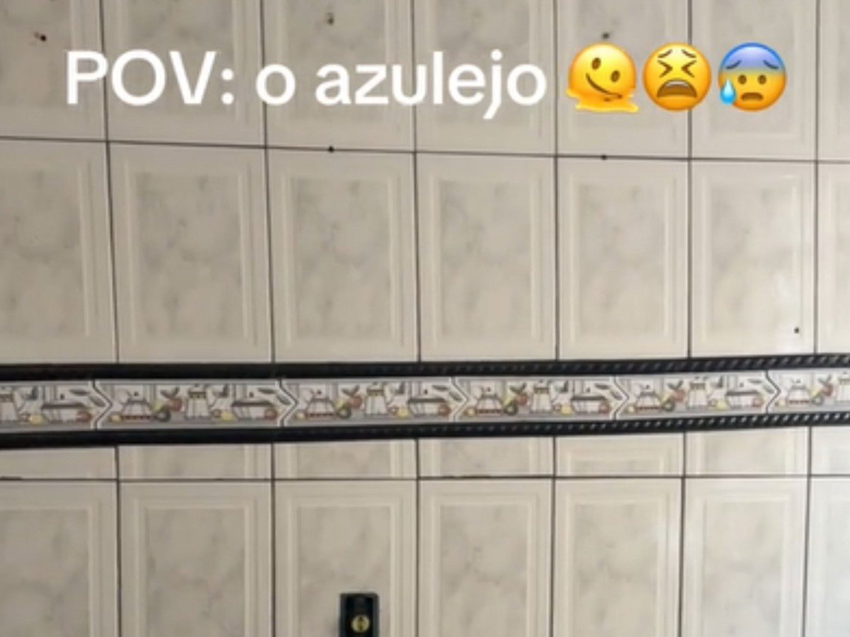 Cozinha com azulejos tortos viraliza e casa tem mais detalhes intrigantes; veja