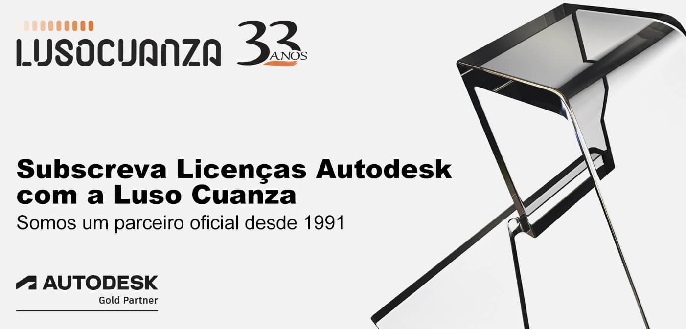 Subscreva Licenças Autodesk com a ajuda da Luso Cuanza